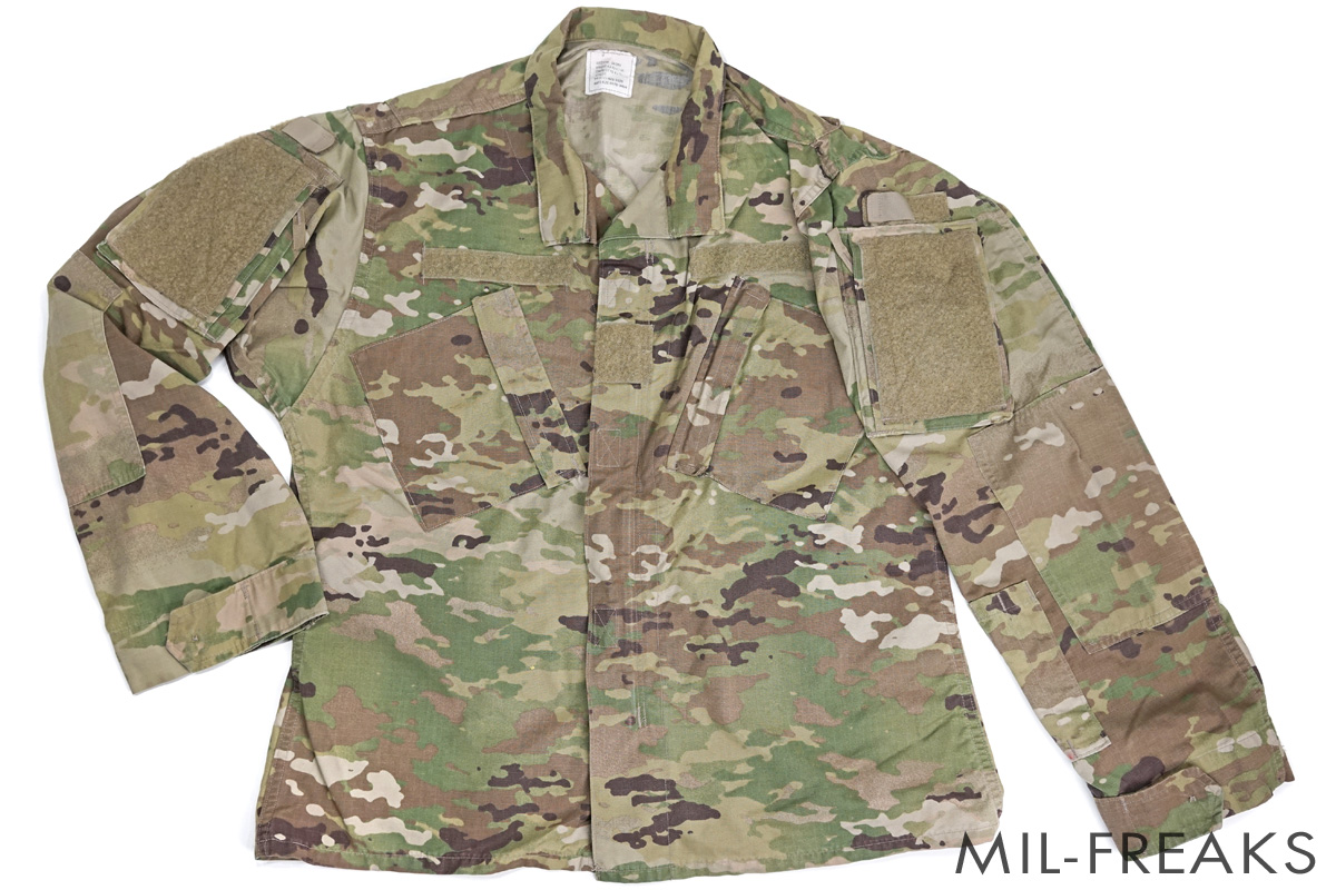 US 米軍実物 Army BDU フィールドジャケット OCP スコーピオンW2 