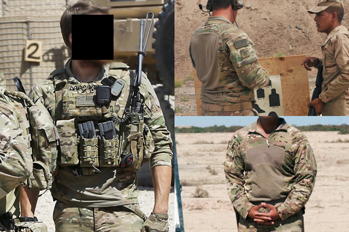 US 米軍実物 Army MASSIF ACS コンバットシャツ タイプ2 OCP 