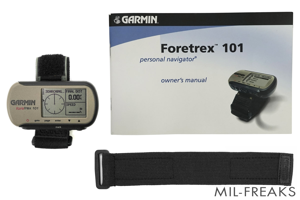 一点物] GARMIN FORETREX 101 パーソナル GPS 極美品 USED