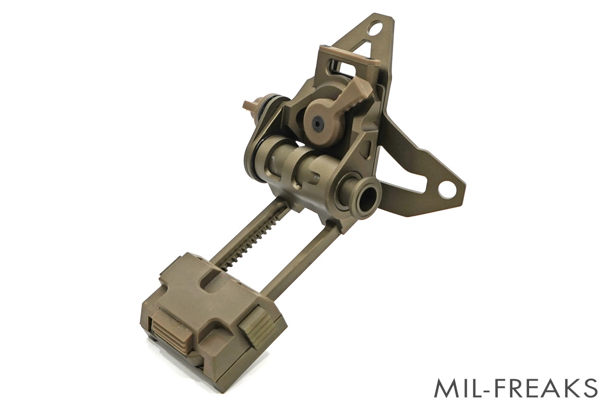 SOTAC GEAR WILCOXタイプ L4 G69 エクステンデッド NVGマウント + ヘルメットシュラウドセット TAN