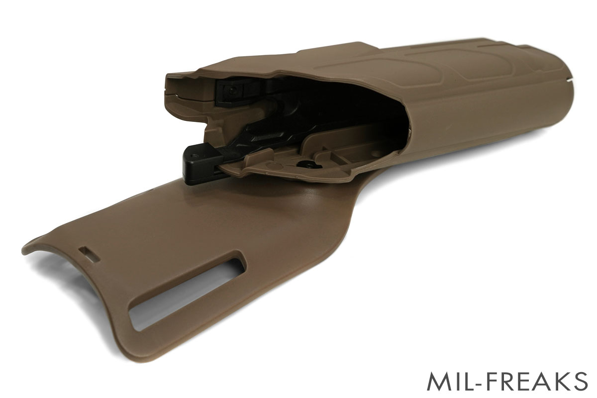 TMC Safarilandタイプ 7378 7TS ALS ホルスター Glock 17/19 + ライト用 TAN │ ミリタリーショップ  MIL-FREAKS 通販