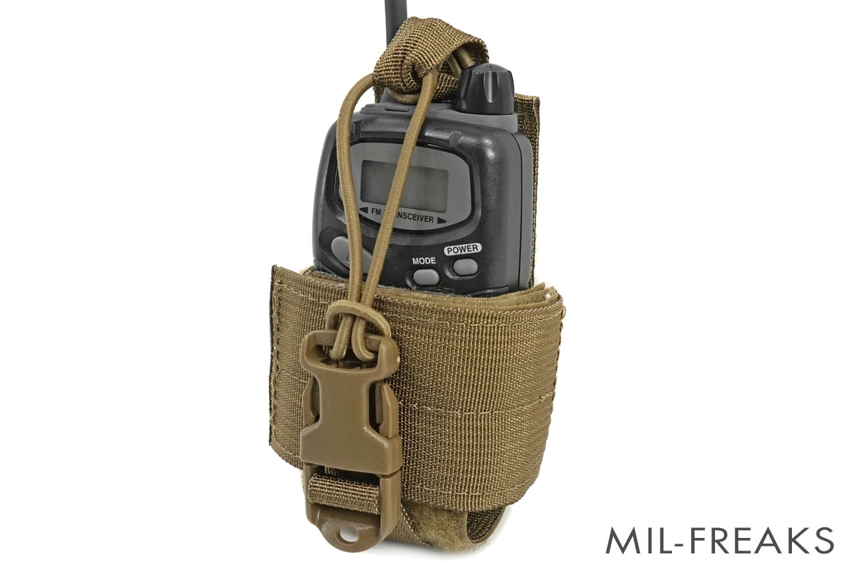 TACTICAL TAILOR Small Radio Pouch 汎用ラジオポーチ / GPSポーチ コヨーテブラウン │ ミリタリーショップ MILFREAKS 通販