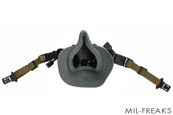 MBU-12/P（MBU-14/P）　グリーン酸素マスク　米軍実物 MBU-12/P（MBU-14/P） グリーン酸素マスク 米軍実物 （Gentex