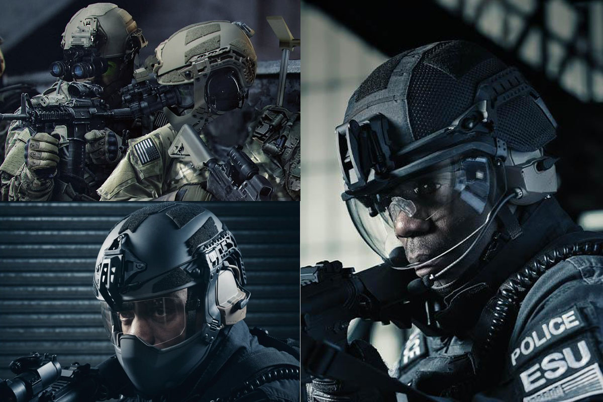 警察SAT(特殊急襲部隊)ヘルメット レプリカ ジャンク - 個人装備