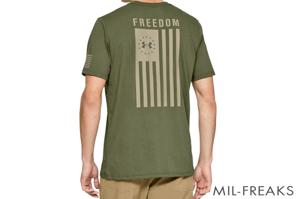 under armour freedom tee