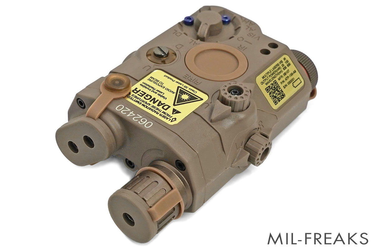 WADSN PEQ LA-5Cタイプ LEDフラッシュライト シリアルナンバー刻印タイプ TAN │ ミリタリーショップ MIL-FREAKS 通販