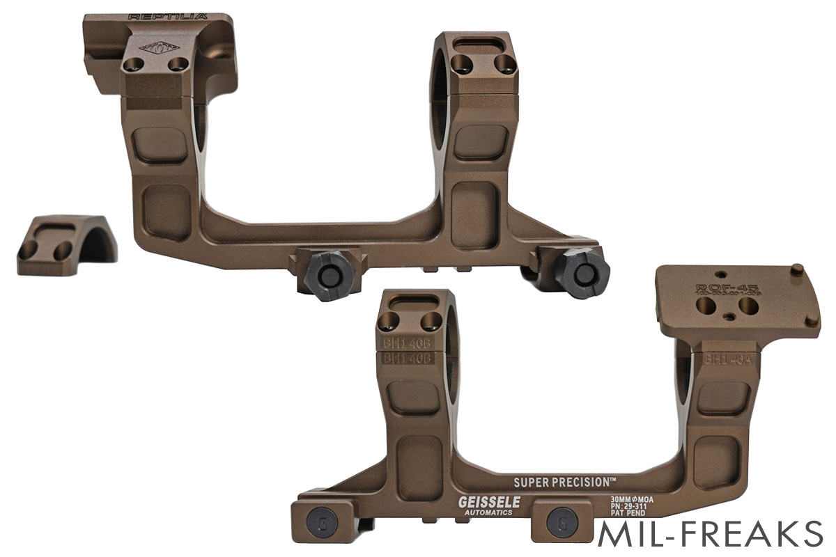 Evolution Gear Geisseleタイプ SuperPrecision SOPMOD スコープ 1.93'' ハイマウント 30mm +  ROF-45 RMRマウント コンボ ダークアース │ ミリタリーショップ MIL-FREAKS 通販