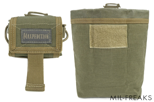 Maxpedition Rollypoly MM フォールディング ダンプポーチ カーキ