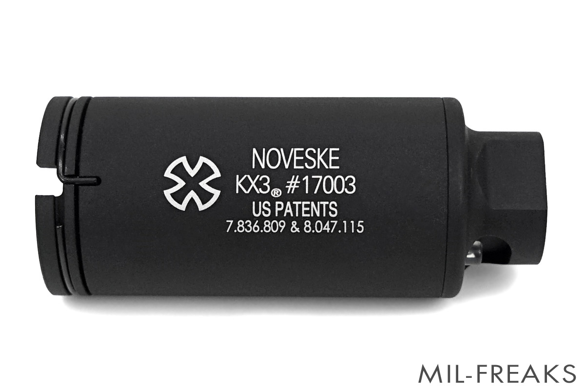 EMG NOVESKEタイプ KX3 フラッシュハイダー ACETECH ウルトラコンパクト フルオート トレーサー内蔵 逆ネジ14mm ( NOVESKE 正規ライセンス品) │ ミリタリーショップ MIL-FREAKS 通販