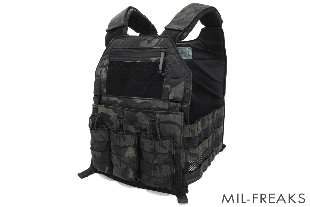 実物 LBX プレートキャリア セット マスグレー (Plate Carrier Mas