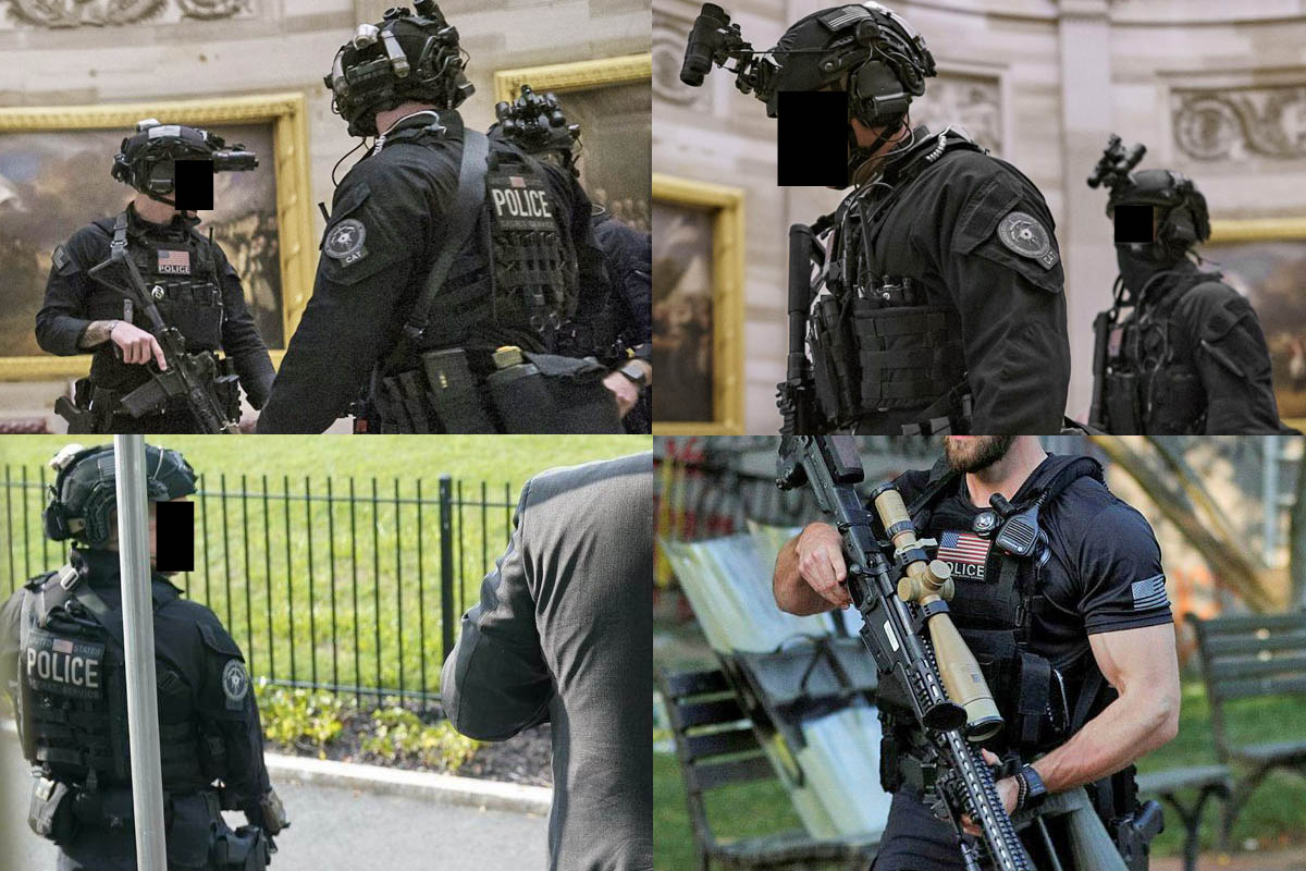 USSS シークレットサービス ホワイトハウス警察 個人装備