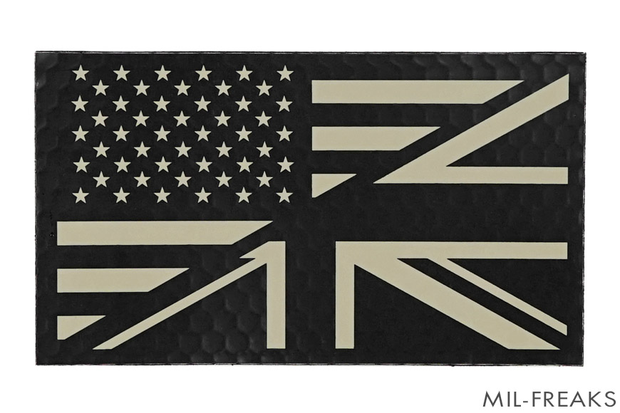 Britkitusa アメリカ イギリス国旗 Ir パッチ ミリタリーショップ Mil Freaks 通販