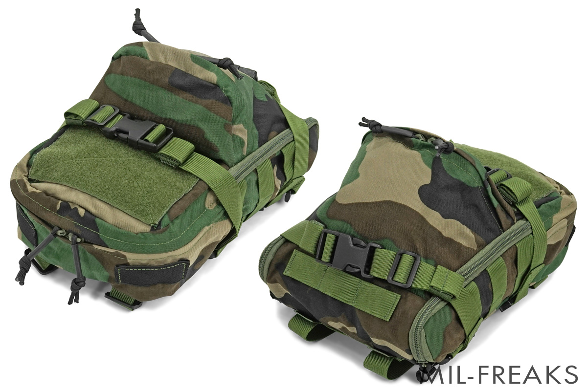 TMC MOLLE ミニ ハイドレーション バックパック ウッドランド 