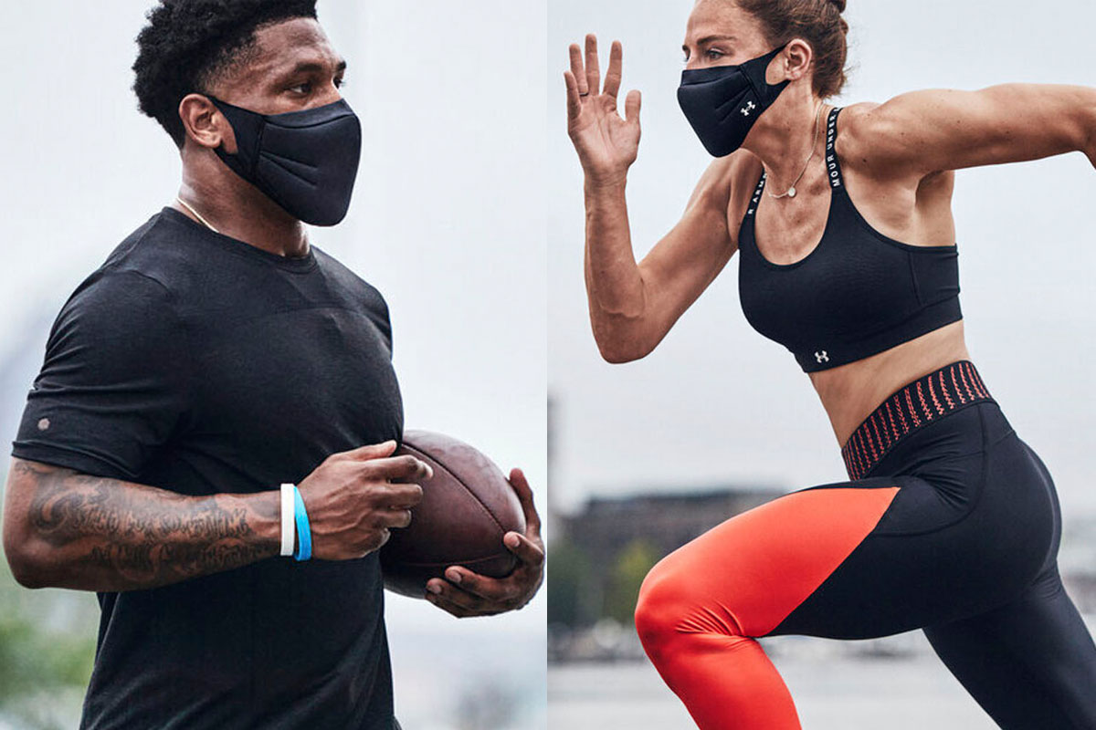 Under Armour UA Sports Mask スポーツマスク ISO-CHILL ブラック