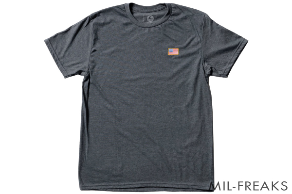 URT “USA EMBROIDERY” 刺繍 ドライ Tシャツ ネイビーグレー