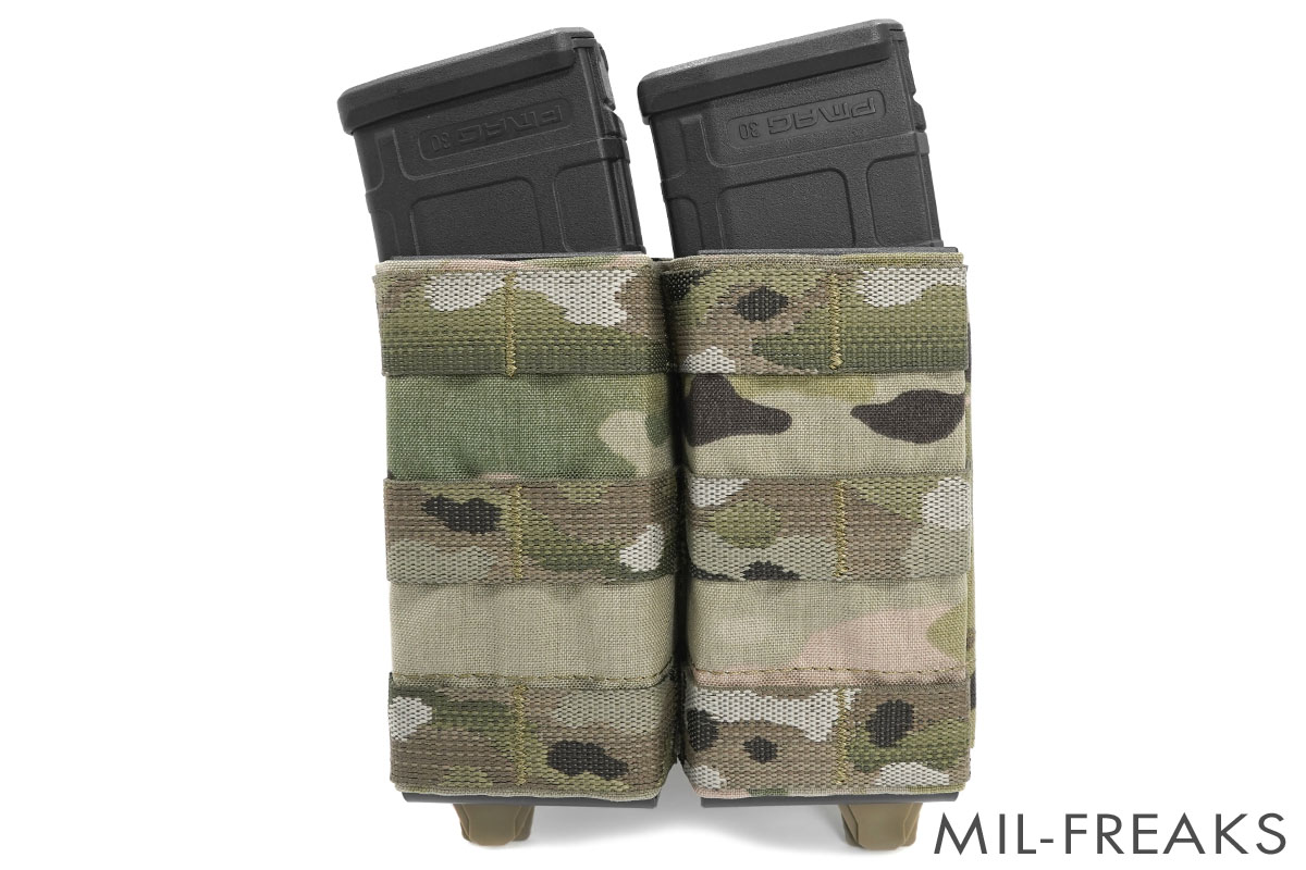 TMC Esstacタイプ MOLLE オープントップ インサート付 ツイン マガジン