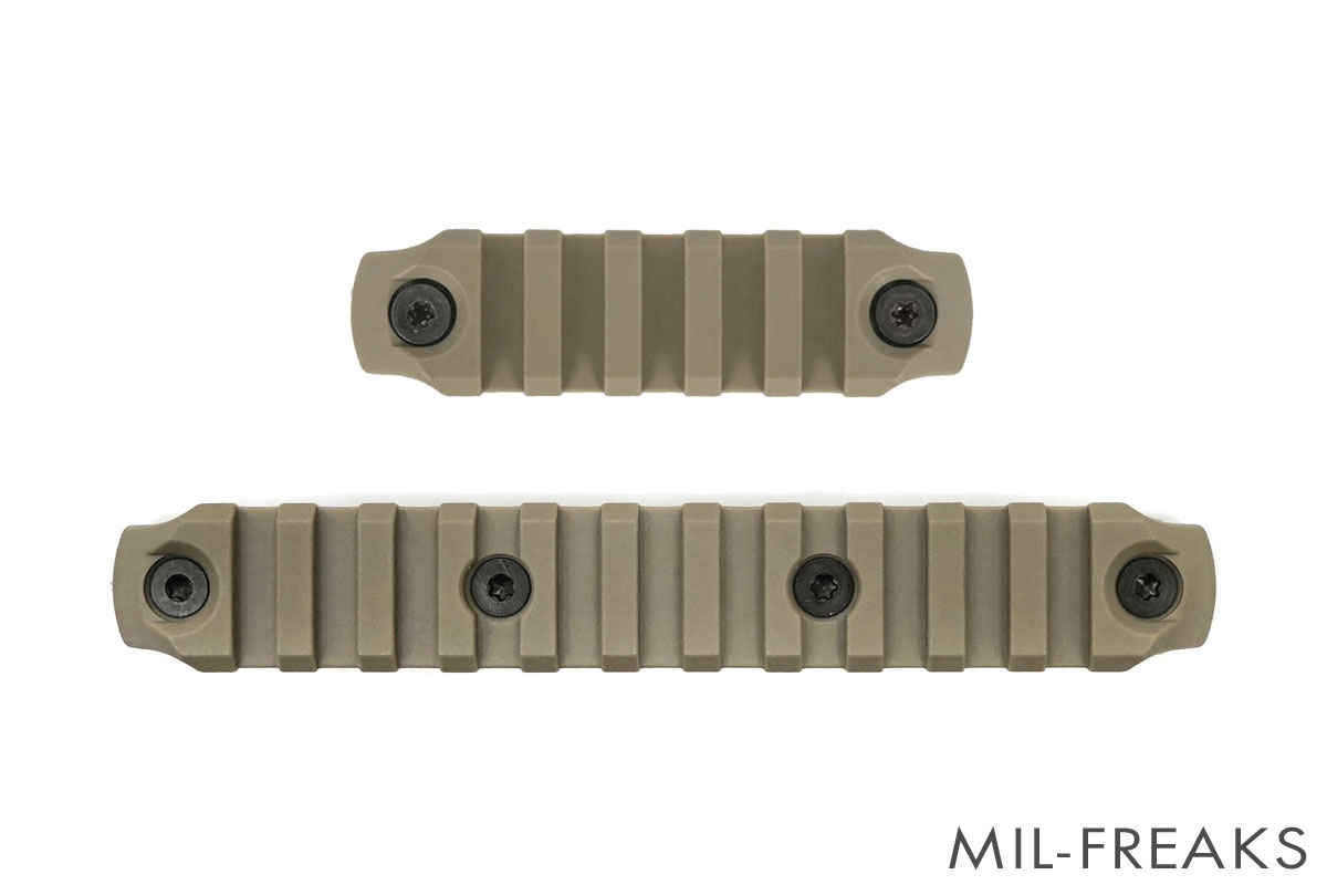 BCM GUNFIGHTER KeyMod ナイロン ピカティニーレール フラットダークアース[3インチ (76mm)]
