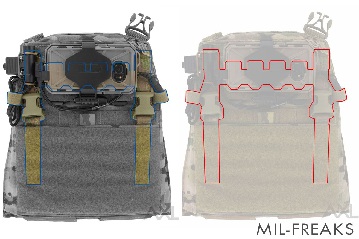 AXL AVP アダプティブ ベスト プラカード For Crye Precision AVS ...