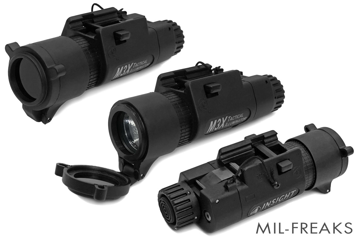 Element Insightタイプ M3X タクティカルライト IRフィルター付き ブラック │ ミリタリーショップ MIL-FREAKS 通販