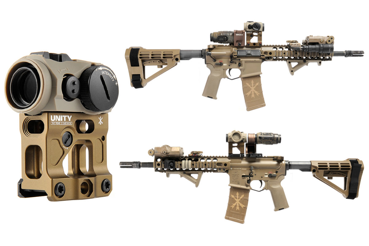 Unity Tactical FAST Micro Mount■FDE■マウント