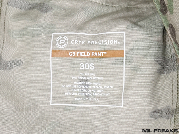 一点物] Crye Precision G3 Field Pants フィールドパンツ マルチカム 