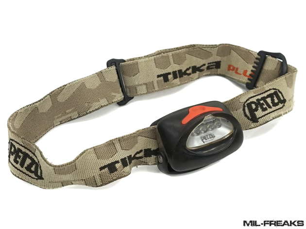 売りきり] PETZL TACTIKKA タクティカプラス 4灯 ミリタリーヘッド 