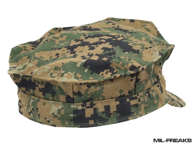一点物] 米軍実物 USMC パトロールキャップ ウッドランドマーパット 